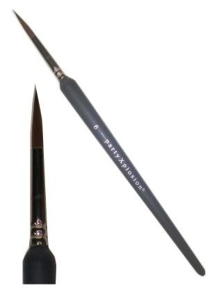 PXP Make-up brush tip with thick stem nr. 6
