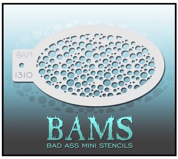 Bad Ass Bams Face Paint Template 1310