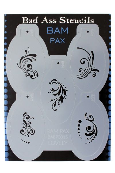Bad Ass BAM PAX stencil 3015