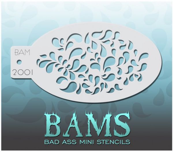 Bad Ass BAMS stencil 2001