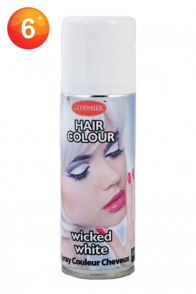 Hairspray white 125 ml