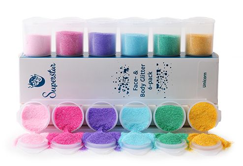 Unicorn Fine Glitter Mix 6-pack 90 ml 98981