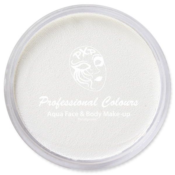 PartyXplosion Aqua face & body paint white