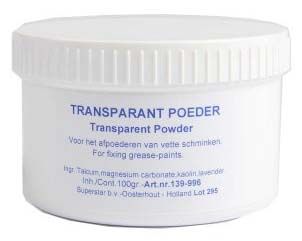 Transparent powder