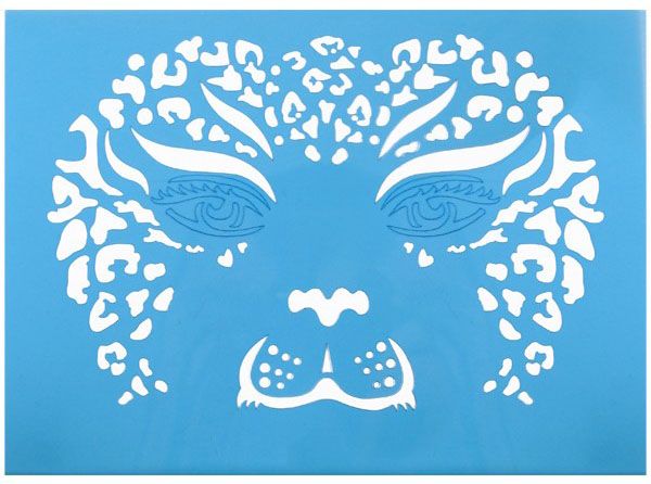 PXP Face Paint Stencils tiger