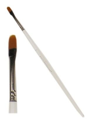 PXP paintbrush flat with rounded topin various sizes