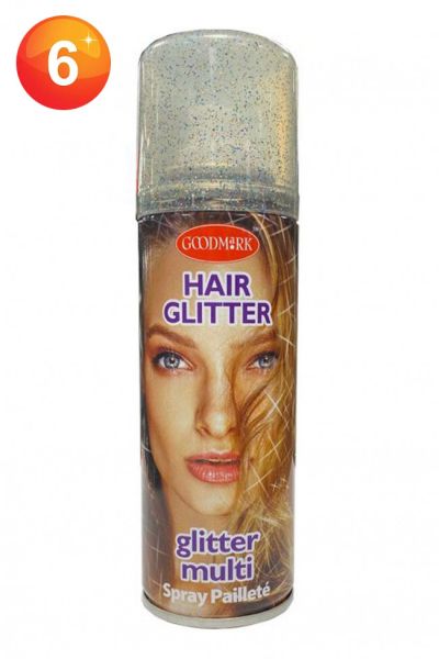 Hairspray glitter multicolour 125 ml