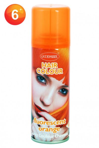 Hairspray fluorescent orange 125 ml