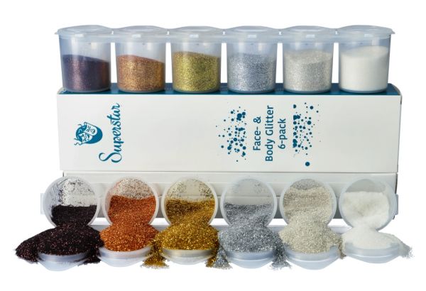 Precious Gem Glitter Mix Sixpack