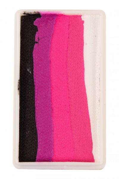 PXP split cake Black Magenta Neon red Pink white