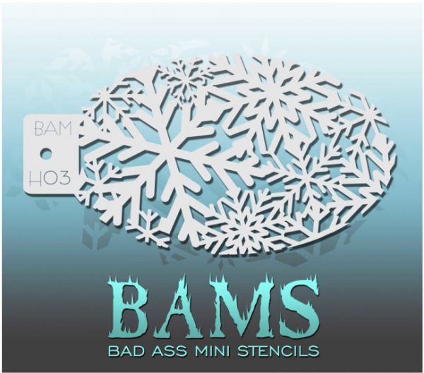 Bad Ass BAMS stencil H03
