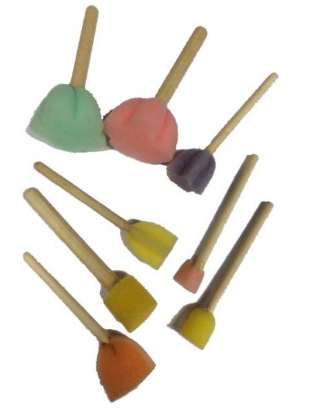 8 different Figure face paint sponges