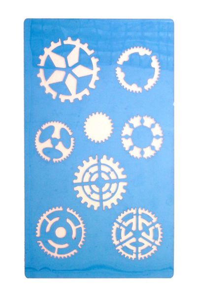 PXP Face paint Stencils Steampunk gears