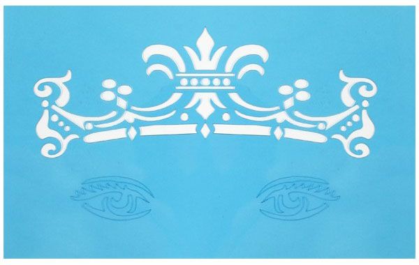 PXP Face Paint Stencils crown