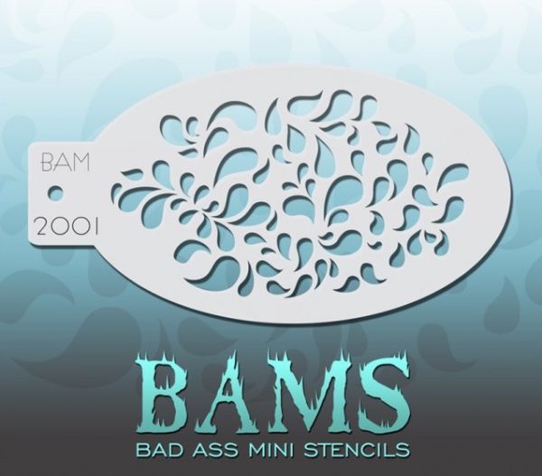 Bad Ass BAM stencil 2001