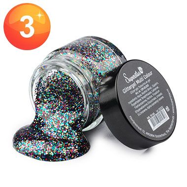 Superstar Glitter Gel Multi colour