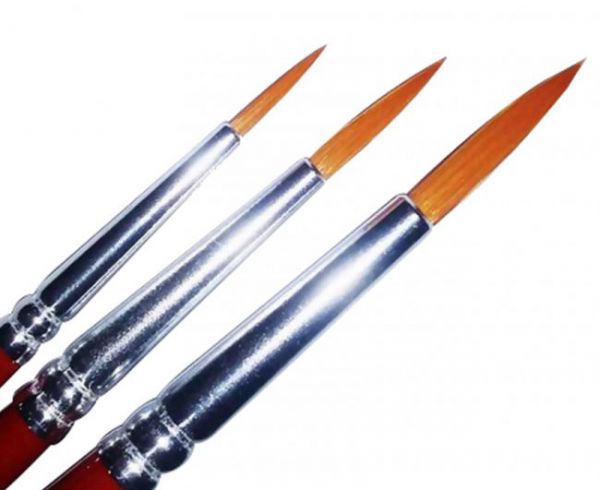 SUPERSTAR Synthetic brush set nr 2,4,6